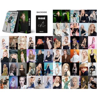 Set 55 lomo card blackpink rose vogue 2023