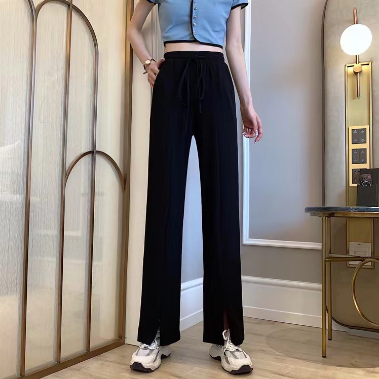 Nrvp [Hàng Có Sẵn] Quần Thể Thao Dài Oversize Phong Cách Đường Phố Hàn Quốc Thời Trang Nữ