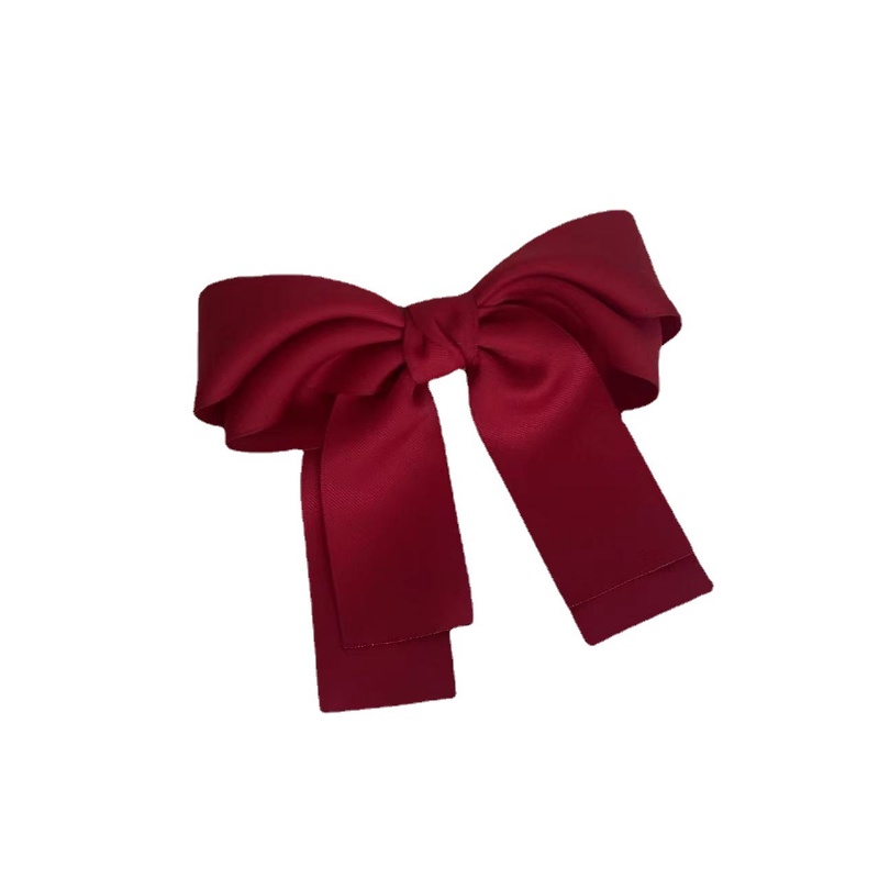 Kẹp Tóc Nơ Sau Lưng Phong Cách Hàn Quốc Cổ Điển Cho Nữ