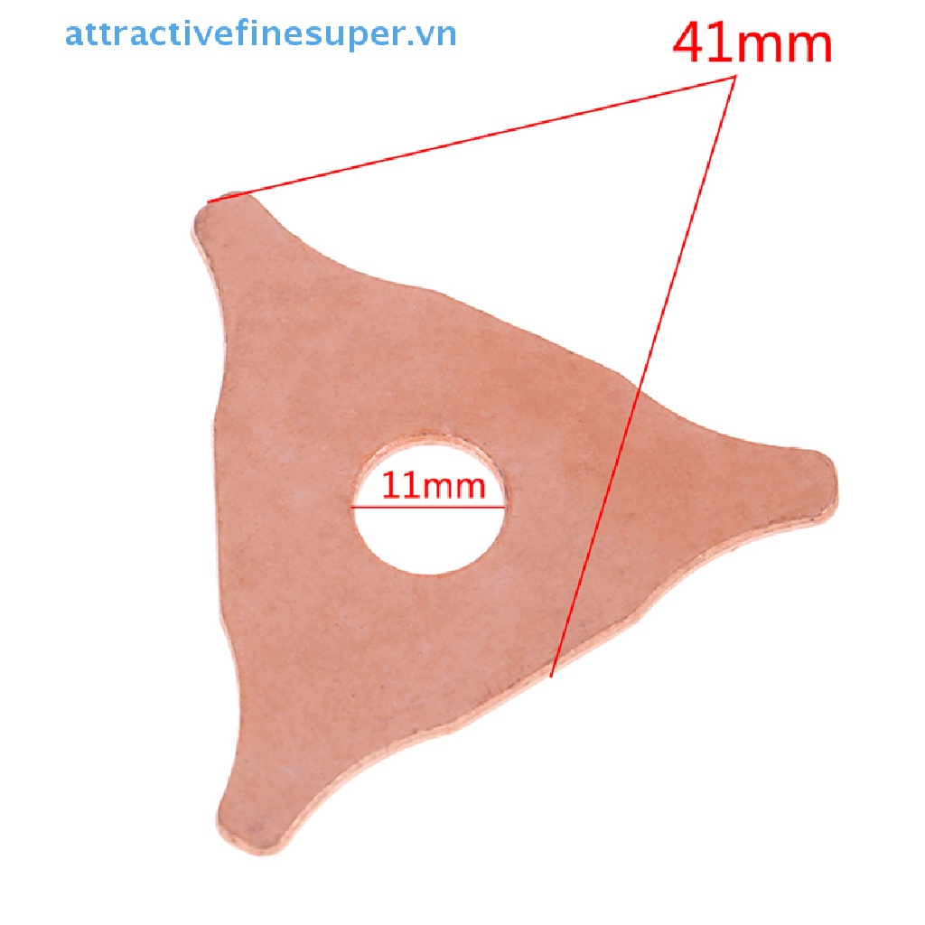 10 Miếng Đệm Vệ Sinh Vết Lõm Xe Hơi Hình Tam Giác