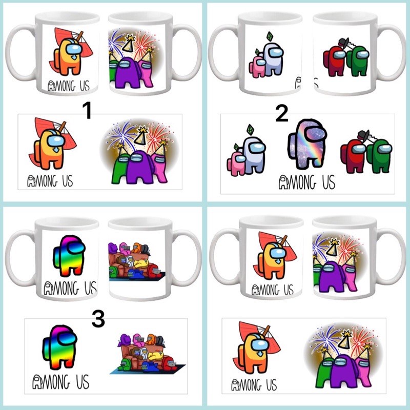 cốc Among us nhiều mẫu /ly sứ Among us