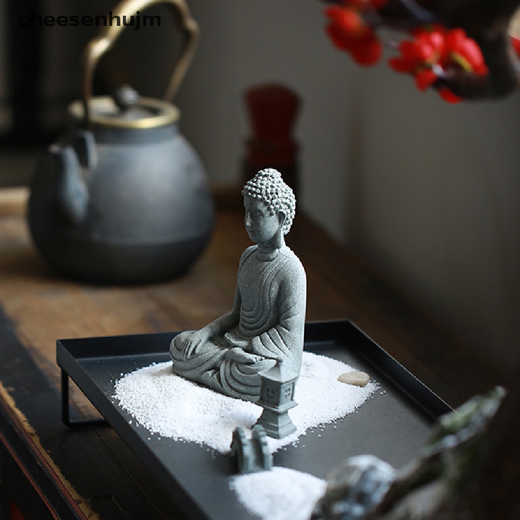 Đồ trang trí Tượng Phật Bằng Đá Sa Thạch Dùng Trang Trí