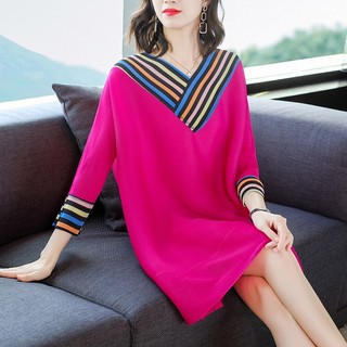 Issey Miyake Đầm Dáng Rộng Phong Cách Phương Tây Thời Trang Mùa Thu 2023 Dành Cho Nữ