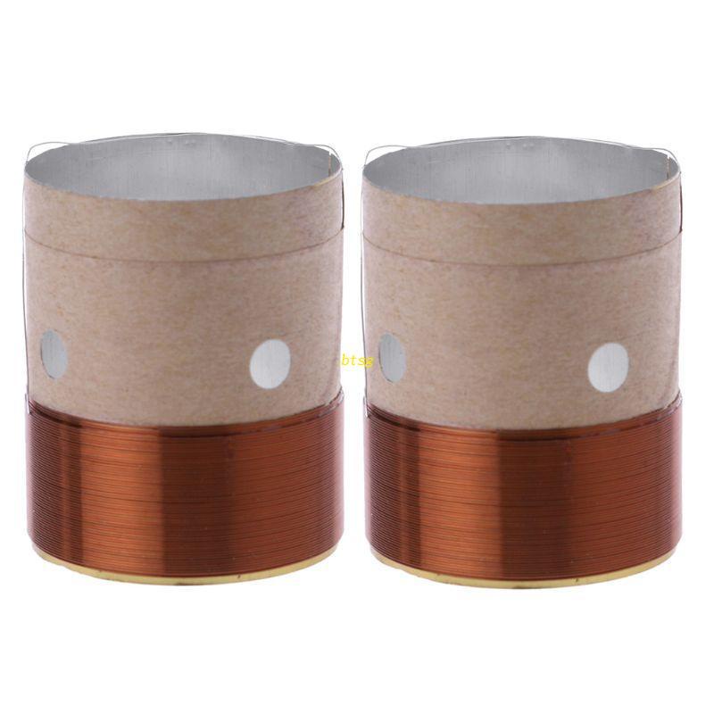 Cuộn Dây Loa Bass Bằng Nhôm Màu Trắng 25.5MM Chuyên Dụng
