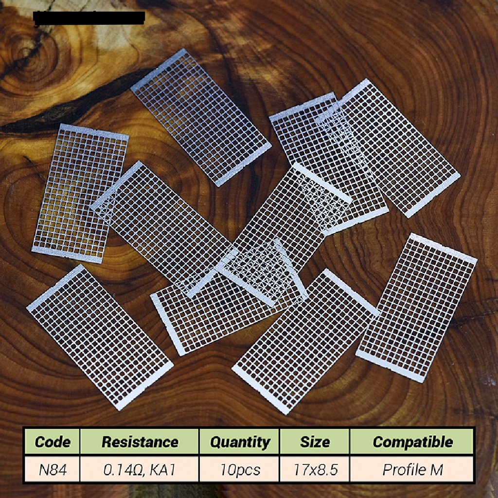 Bộ 10 Lưới Điiện Trở Cho Frofile 1.5 và M