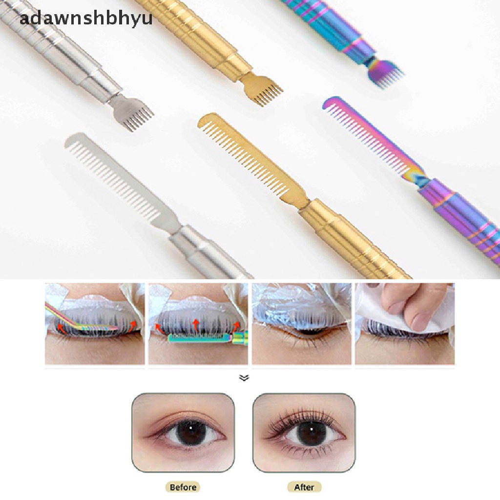 Dụng Cụ Bấm Mi 2 Trong 1 Bằng Thép Không Gỉ Tiện Dụng