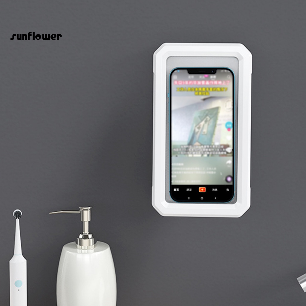 Ốp Điện Thoại Trong Suốt Độ Nhạy Cao Có Thể Điều Chỉnh Góc Độ Cho Phòng Tắm