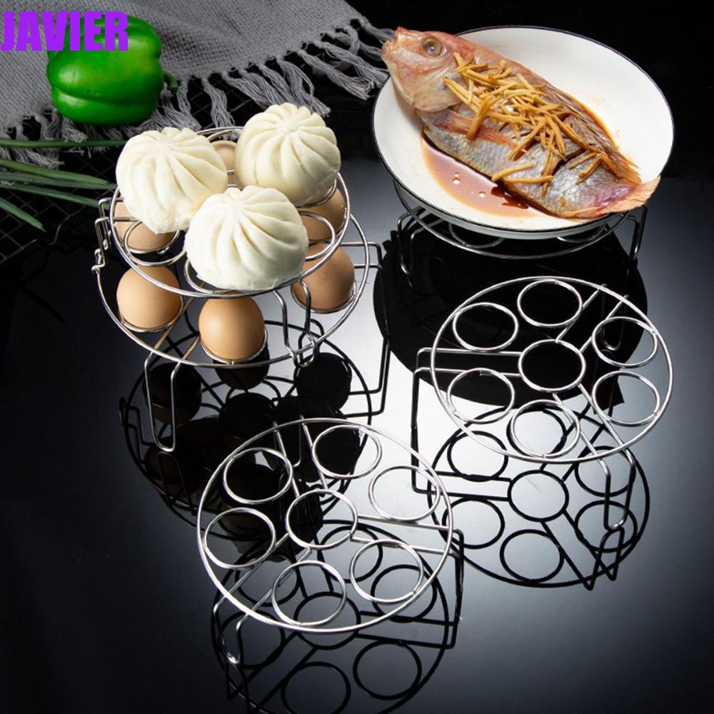 Khay Hấp Trứng Bằng Thép Không Gỉ Chịu Nhiệt Bền Bỉ Đa Năng Có Thể Xếp Chồng Lên Nhau Giá Đỡ
