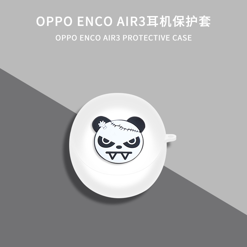 Vỏ Bảo Vệ Hộp Sạc Tai Nghe OPPO ENCO AIR 3 Bằng Silicon Mềm Họa Tiết Hoạt Hình Anime