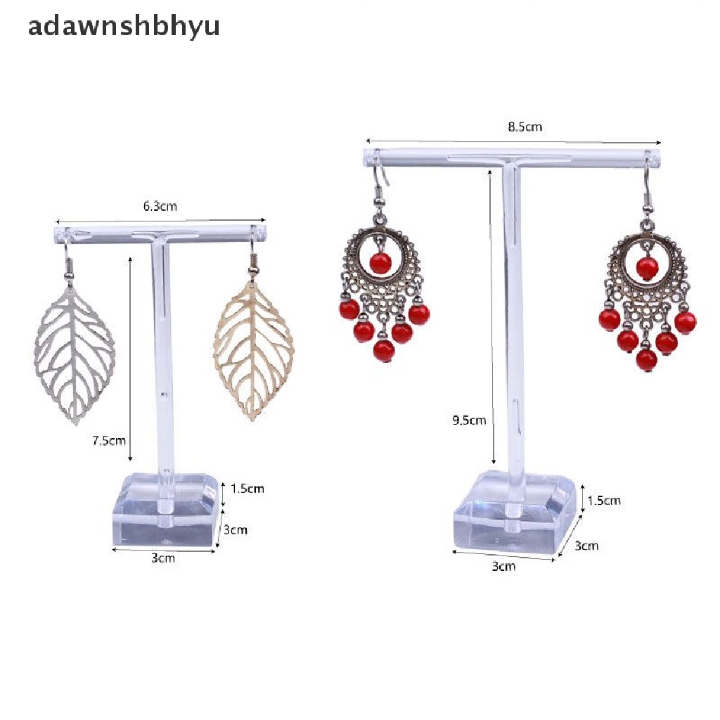 1 Giá Đỡ Acrylic Hình Chữ T Sắp Xếp Trang Sức Tiện Dụng