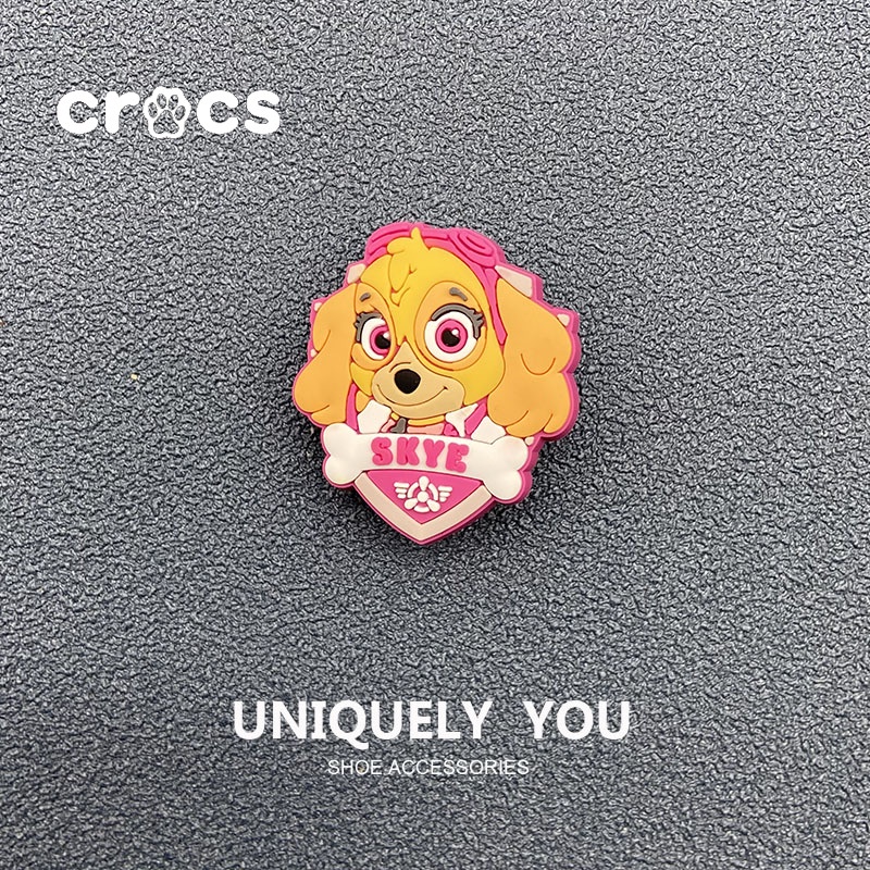 CROCS Móc Khóa Giày Crocss jibbitz charms Patrol Họa Tiết Nhân Vật Hoạt Hình