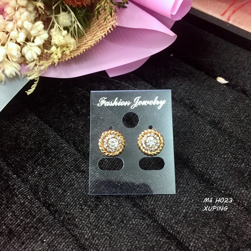 Khuyên Tai Nữ Bền Màu H023 XUPING Bảo Hành 6 tháng ko Đen Gỉ