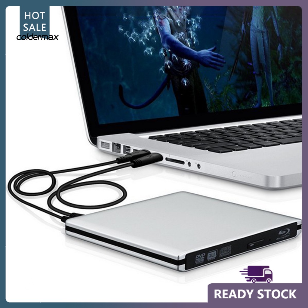Đầu Đọc Đĩa DVD ROM CD-RW Tốc Độ Cao Siêu Mỏng Ổn Định Không Gây Tiếng Ồn Giao Diện Usb 3.0 Cho Laptop