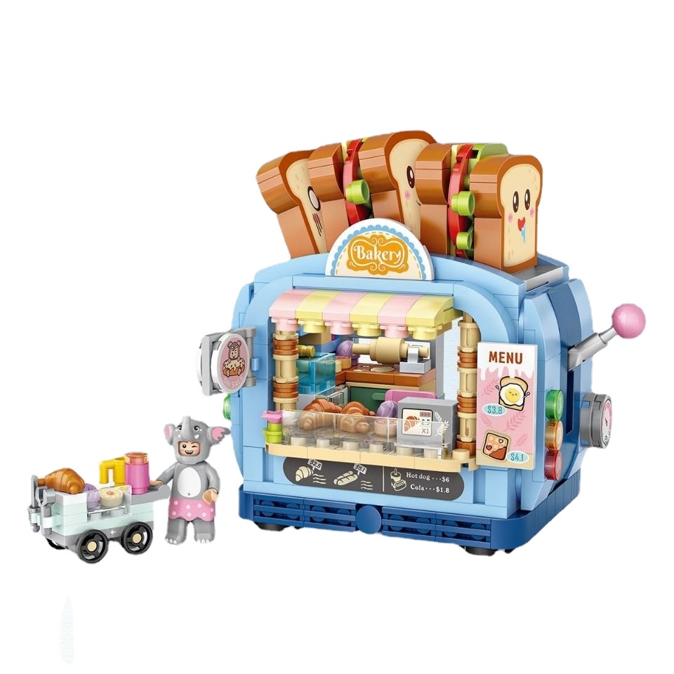 Công Viên Trẻ Em Mô Hình Lắp Ráp Dễ Thương Với Đồ Chơi Block Toys-Món quà tuyệt vời cho người thân yêu