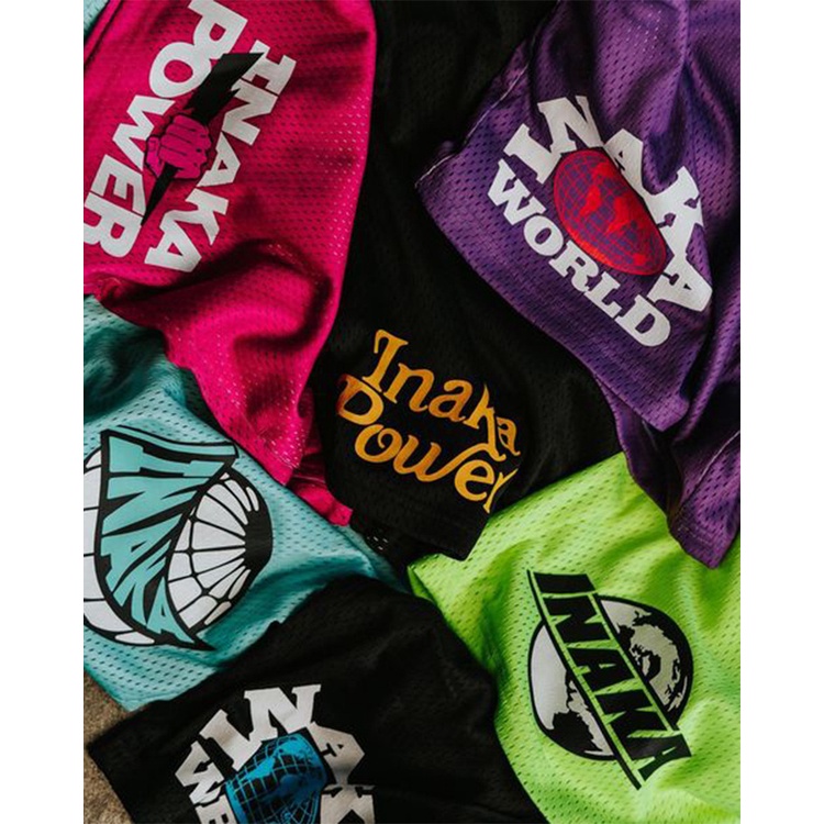 Quần Short Thể Thao Phối Lưới Thoáng Khí Phong Cách Thời Trang Đường Phố Mỹ