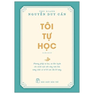 Sách Tôi tự học - TS Thu Giang