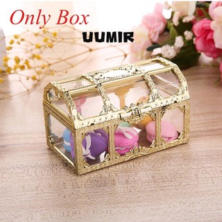 UUMIR Hộp đựng đồ dùng lưu niệm trong suốt được làm từ nhựa dùng cho tiệc cưới