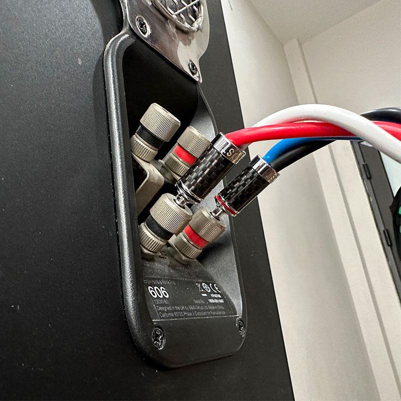 01 Jack Bắp Chuối Răng Cưa Mạ Rhorium AUDIOSOST- Hàng Cao Cấp