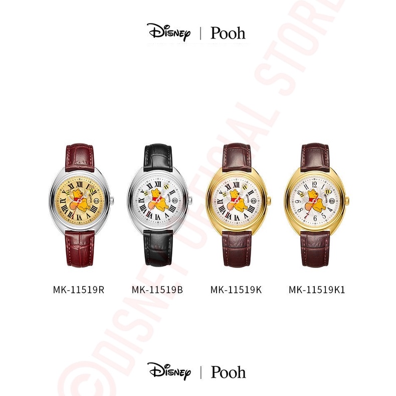 Đồng Hồ Đeo Tay Phát Quang Chống Nước Họa Tiết Hoạt Hình Disney Dành Cho Nam Nữ