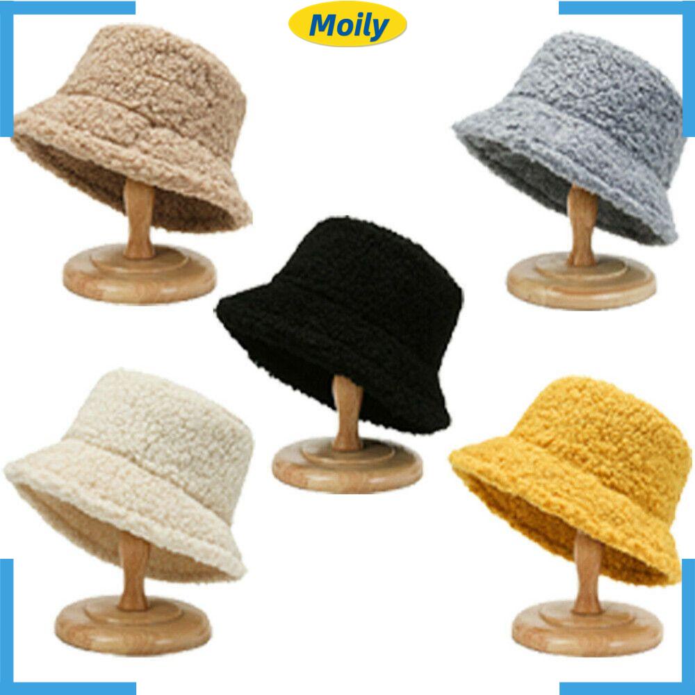 Mũ Bucket Panama Mềm Mại Ấm Áp Thời Trang Dành Cho Nam Và Nữ