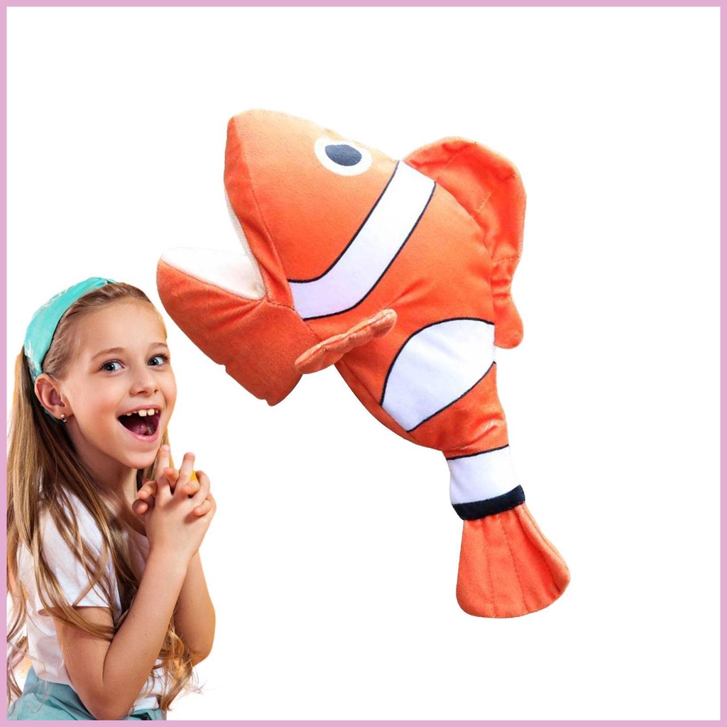 Chú Cá Nhồi Bông Có Thể Di Chuyển Dùng Để Dạy Học Cho Bé Trai