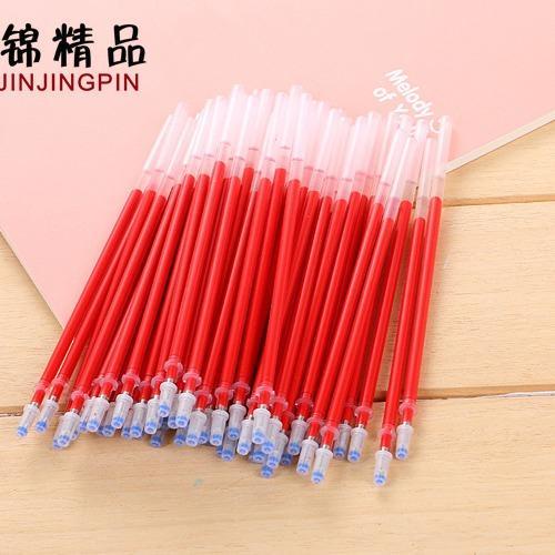 Set 50 ngòi bút gel13 cm dùng cho bút nắp cài, đầu ngòi kim resun với 3 màu mực chính
