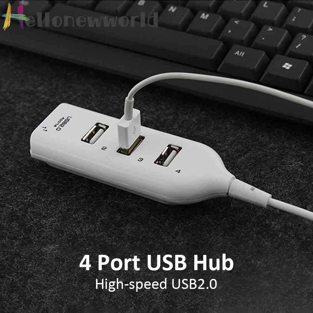 Bộ Chia 4 Cổng USB 2.0 Tốc Độ Cao 5Mbps