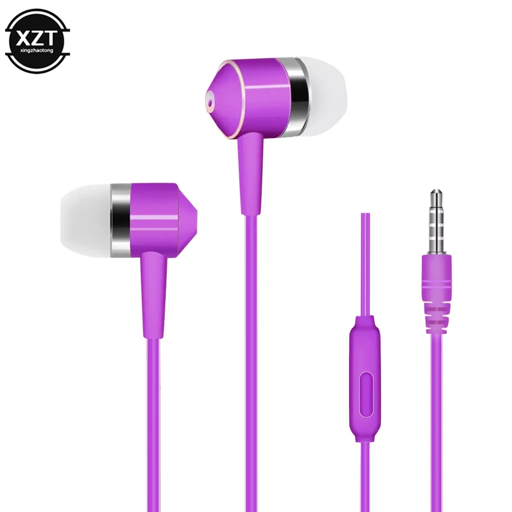 Tai Nghe Nhét Tai Có Dây 3.5m Dành Cho Điện Thoại Thông Minh