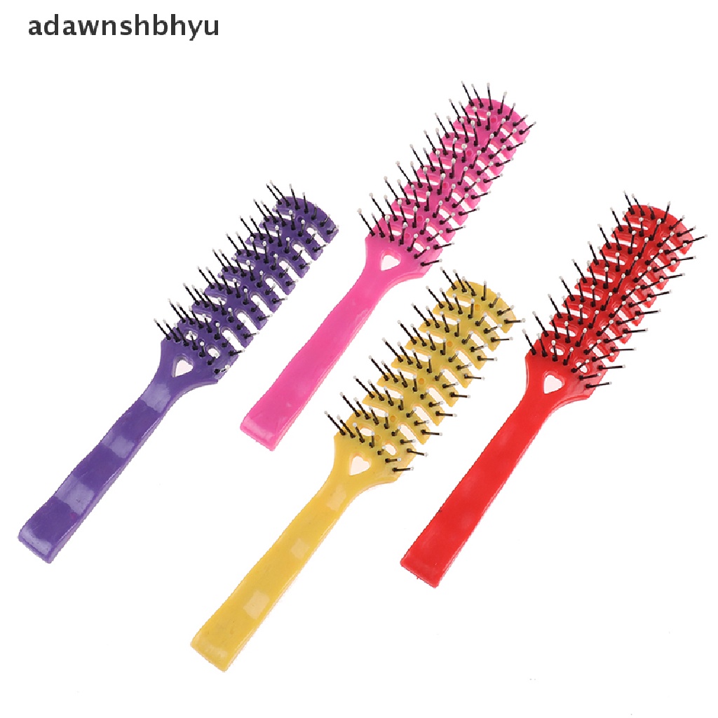 Lược Chải Tóc Mát Xa Da Đầu Chống Tĩnh Điện Bằng Nhựa Cho Nam Giới