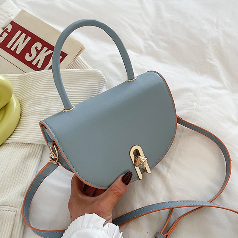 Túi Đeo Chéo Một Bên Vai Có Khóa Đơn Giản IELGY Dành Cho Nữ