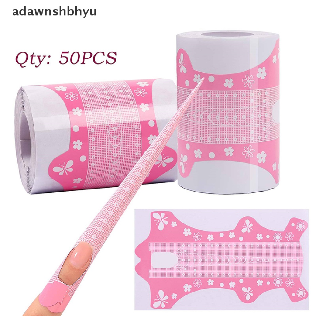 Cuộn 50 Miếng Dán Nối Dài Móng Tay Chuyên Dụng