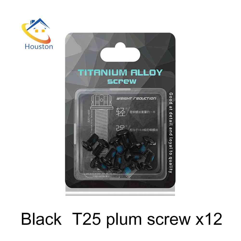 Ốc Vít Phanh Đĩa 12x M5x10mm Chuyên Dụng Cho Xe Đạp Leo Núi T25