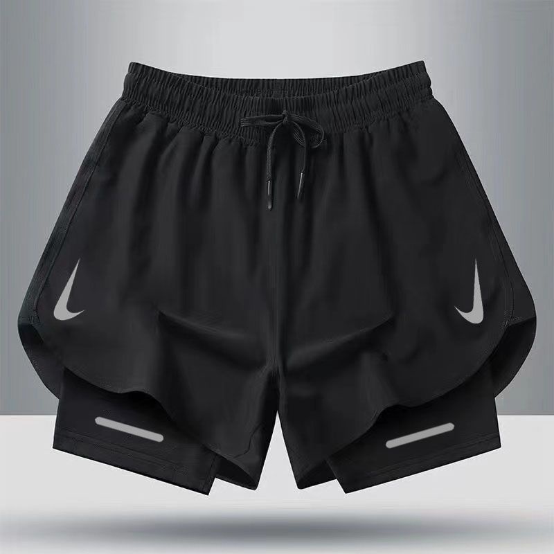 Quần Short Thể Thao Giả Hai Lớp Thời Trang Mùa Hè Dành Cho Nam