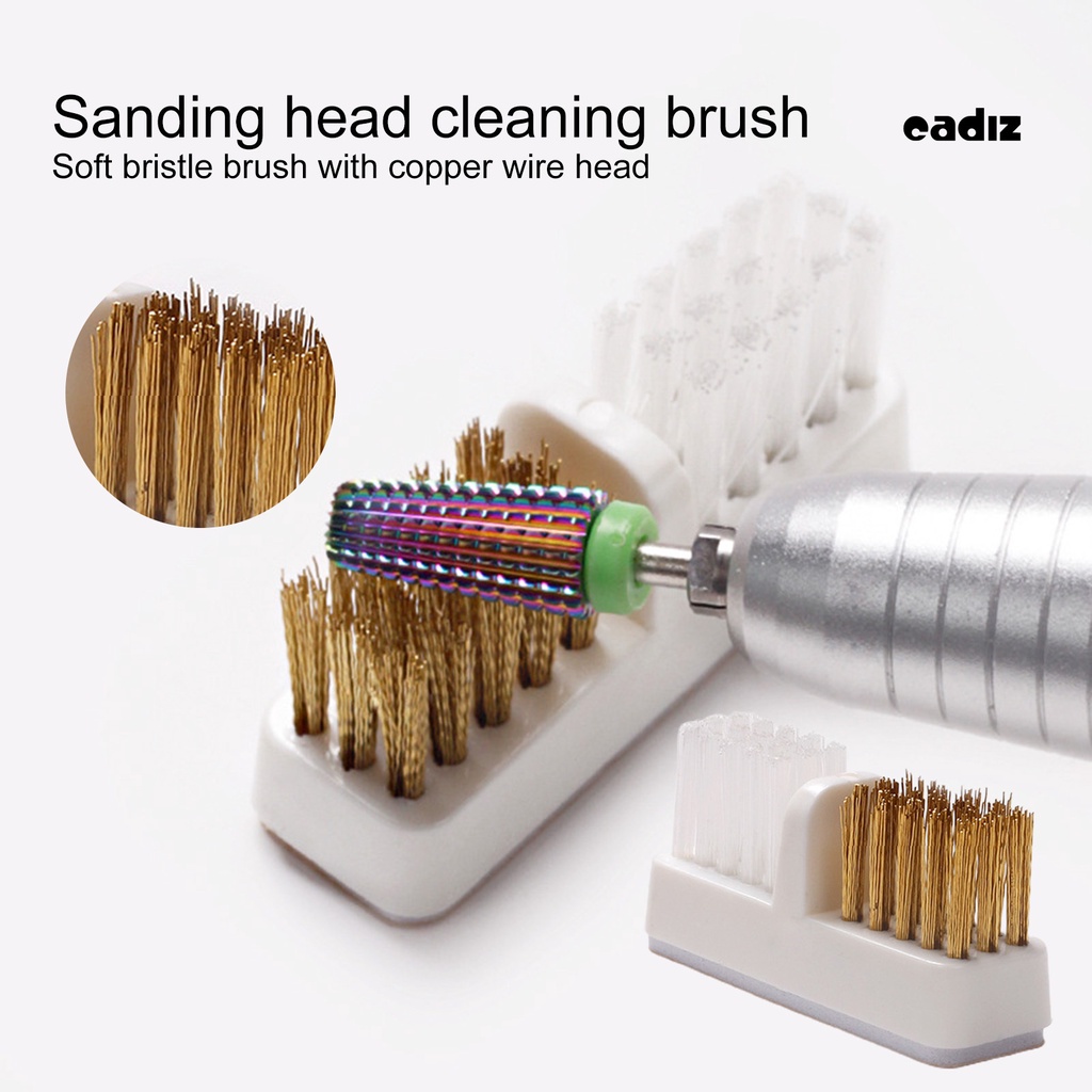 Đầu Cọ Dây Đồng Mềm Độ Co Giãn Cao Chống Trầy Xước Cho Máy Mài Móng Tay