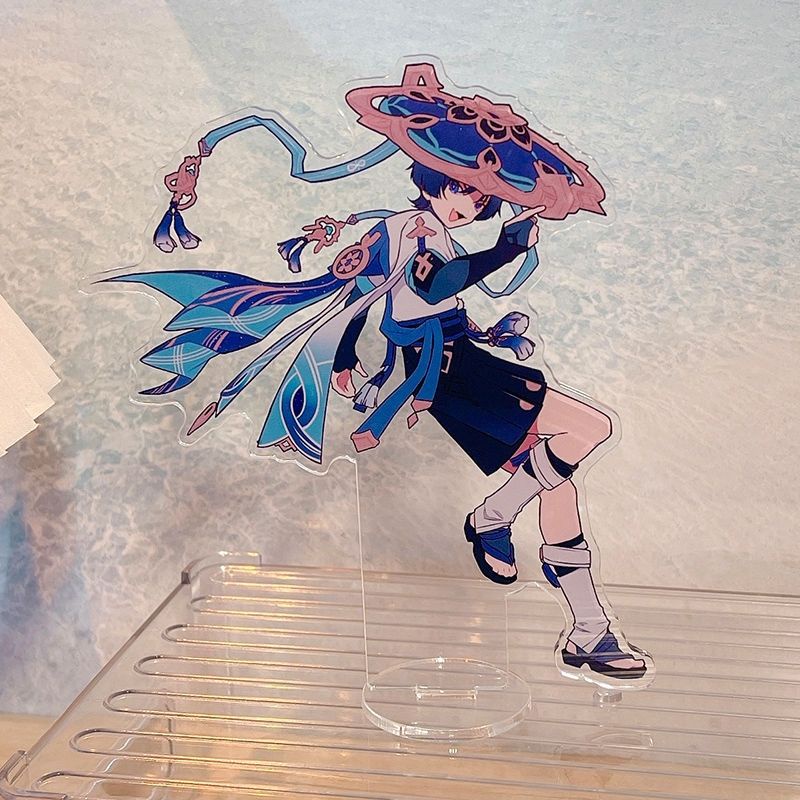 Genshin Impact Scaramouche Acrylic Stand Wonderer Xung quanh đất nước sụp đổ Trang trí Quà tặng HJ27