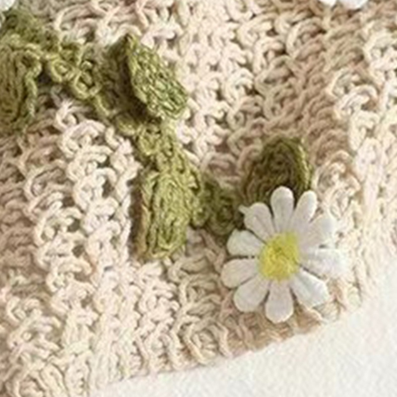 Áo Croptop Dệt Kim Không Tay Hở Lưng Họa Tiết Hoa Vintage Quyến Rũ Cho Nữ