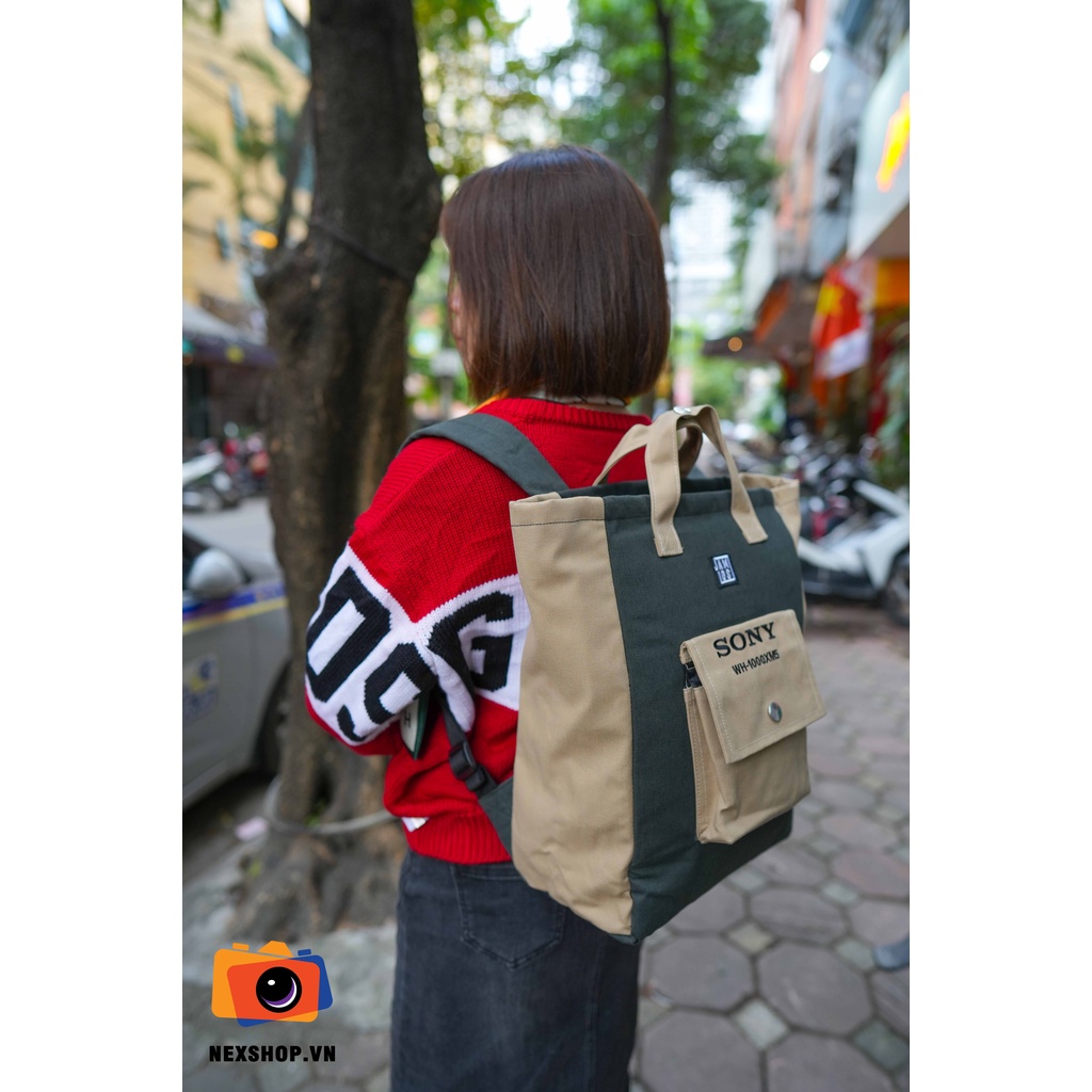 Balo vải Canvas - Jamlos x Sony WH-1000XM5