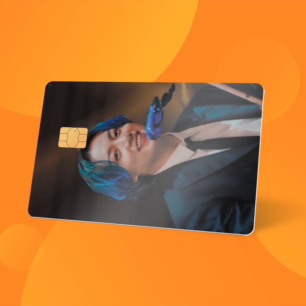 Miếng Dán Thẻ Card JUNGKOOK BTS #4| SKIN ATM, Thẻ Chung Cư Trang Trí - Chất Liệu Decal Vinyl Chống Nước