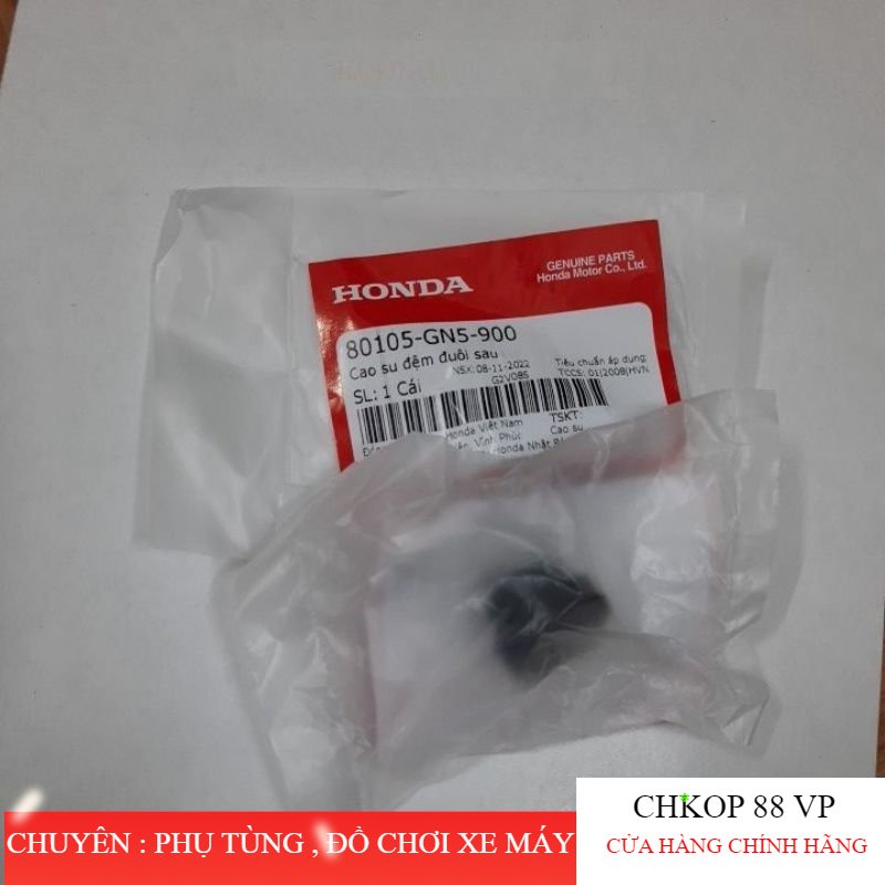 Cao su đệm đuôi xe dream chính hãng honda 80105GN5900 ( Chi tiết bộ phận cao su dàn áo xe honda super dream)
