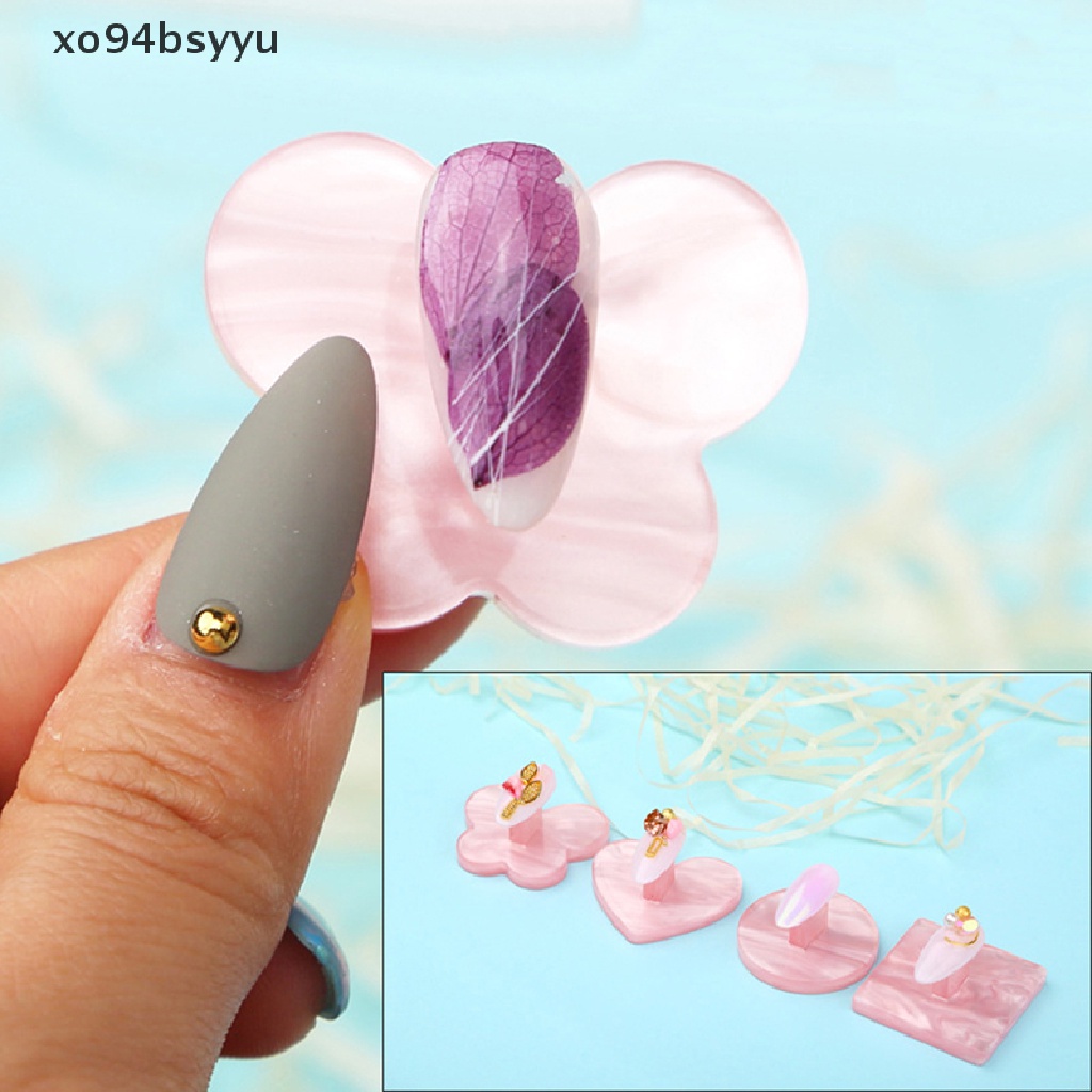 1 Giá Trưng Bày Móng Tay Giả Xo94Bsyu Hình Trái Tim / Bướm