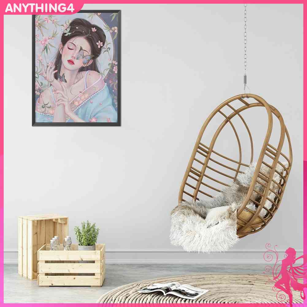 ✥Bất cứ thứ gì 4440✥Bộ Tranh Thêu Chữ Thập 11CT DIY Hình Cô Gái Xinh Đẹp Phong Cách Cổ Điển FS