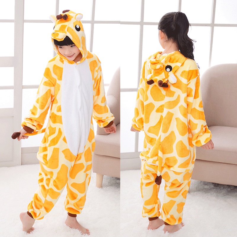 Bộ Đồ Ngủ Liền Thân Hóa Trang Hoạt Hình Dễ Thương Cho Bé