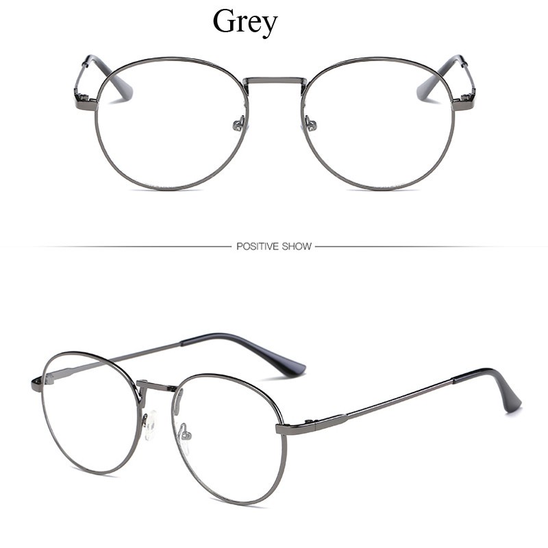 Kính Gọng Tròn Kim Loại Thời Trang