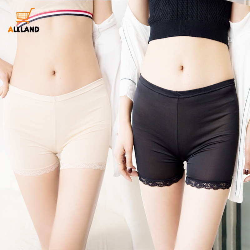 Quần Lót Cotton Phối Ren Thoáng Khí Quyến Rũ Cho Nữ