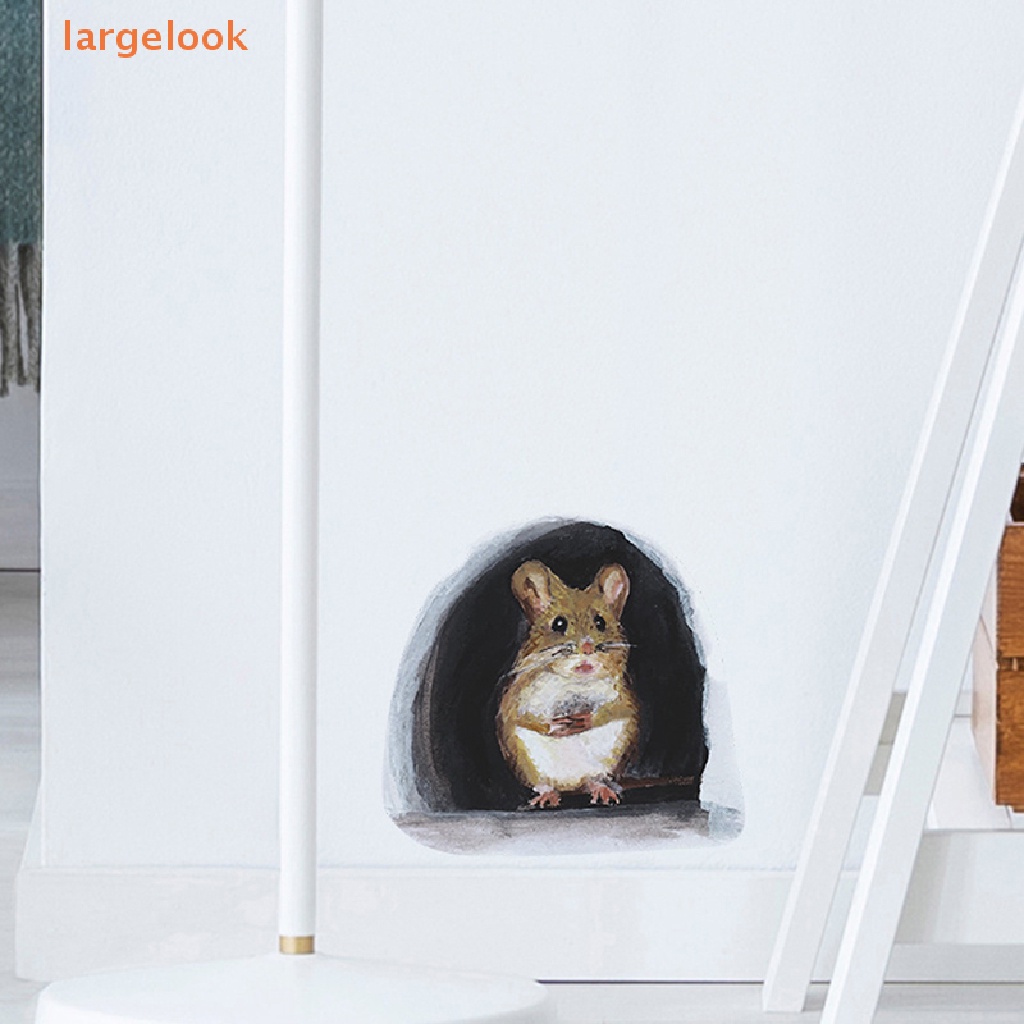 Miếng Dán Tường Trang Trí Hình Chú Chuột Hoạt Hình