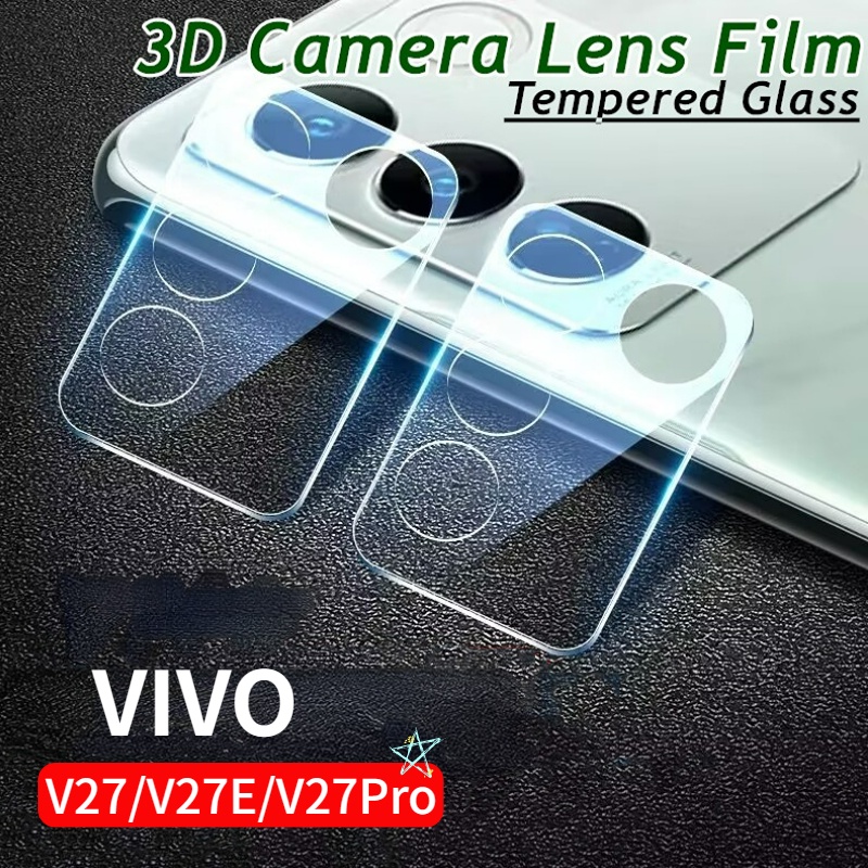 Miếng Dán Bảo Vệ Camera 3D Cho Vivo V27E V27 Pro V27Pro 5G VIVOV27 E Kính