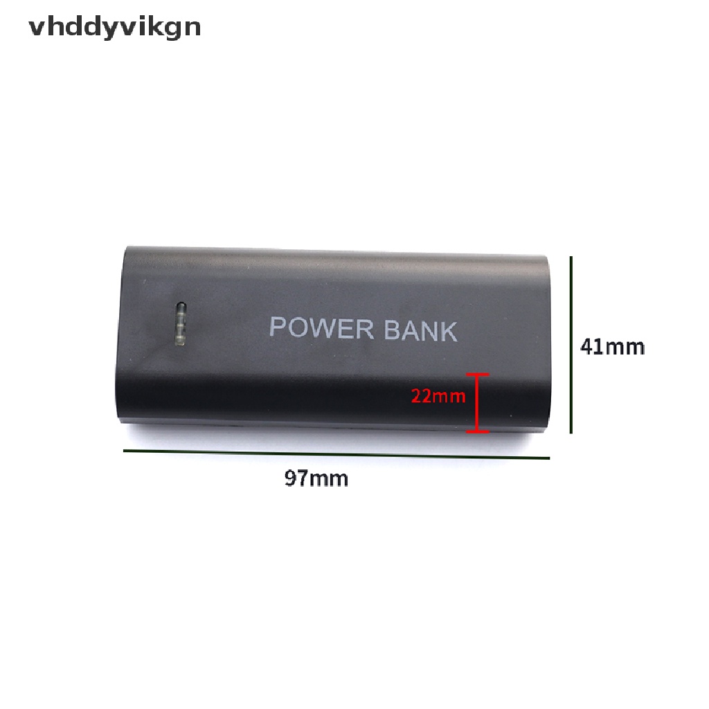 Hộp Sạc VHDD 5V 5600mAh 2X 18650 USB DIY