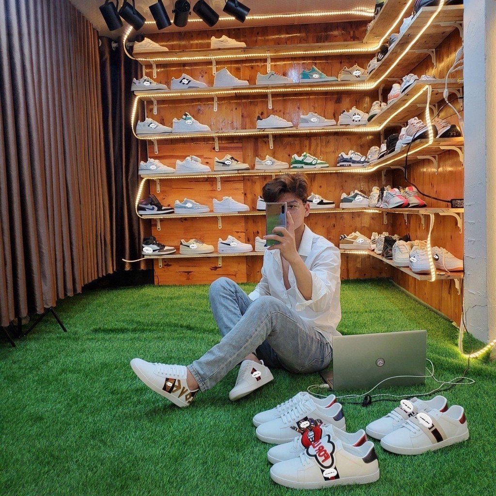 Giày thể thao GUCI LOVED hàng đẹp, mẫu mã nào shop cũng có, có cửa hàng lớn