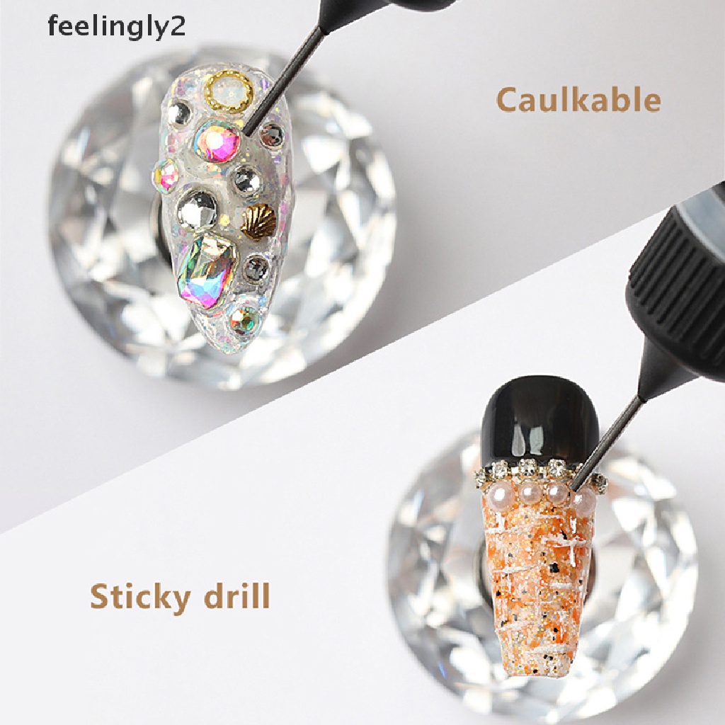 Keo 10ML Dán Trong Suốt Đính Đá Trang Trí Móng Tay