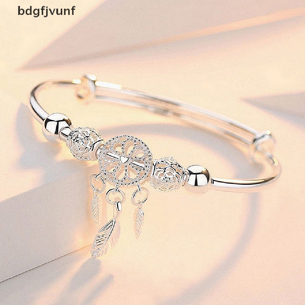 Vòng Tay Hình Dreamcatcher Phối Lông Vũ Thời Trang Cho Nữ